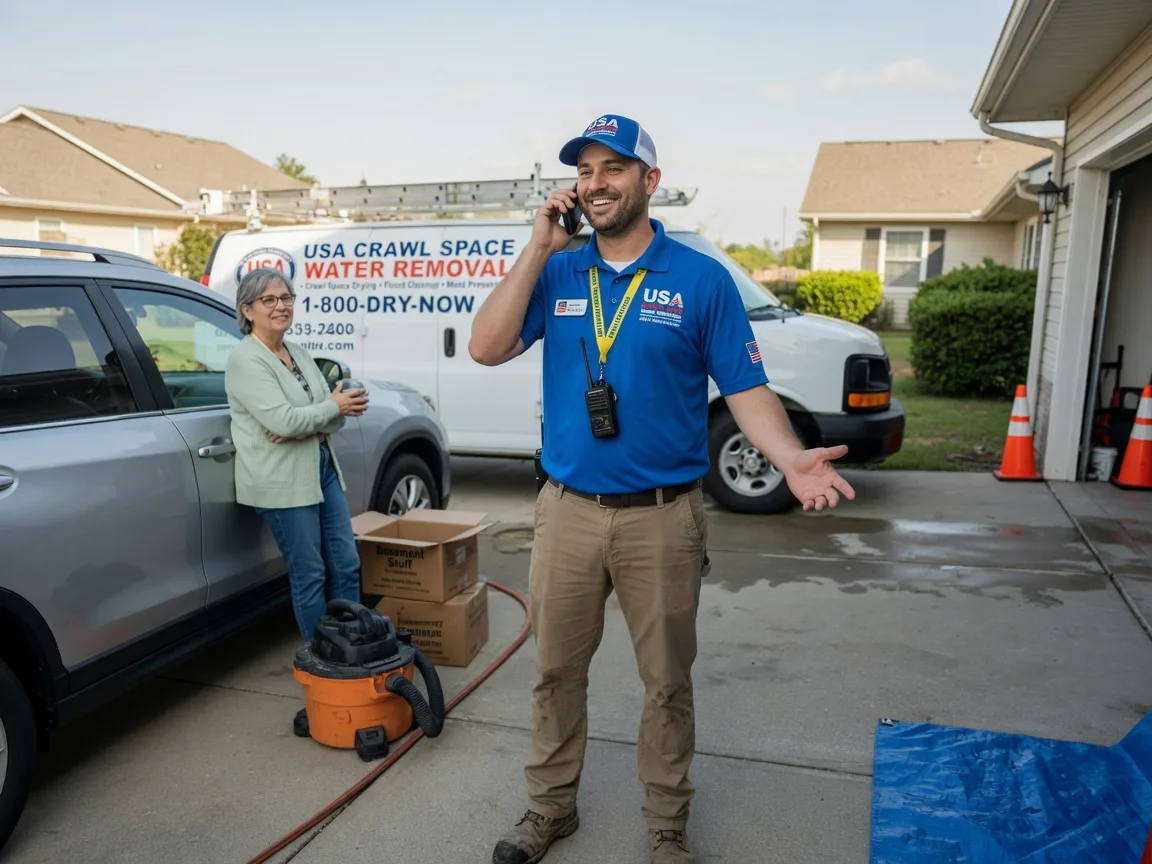 Crawl Space Water Removal Lumber City, GA FAQs